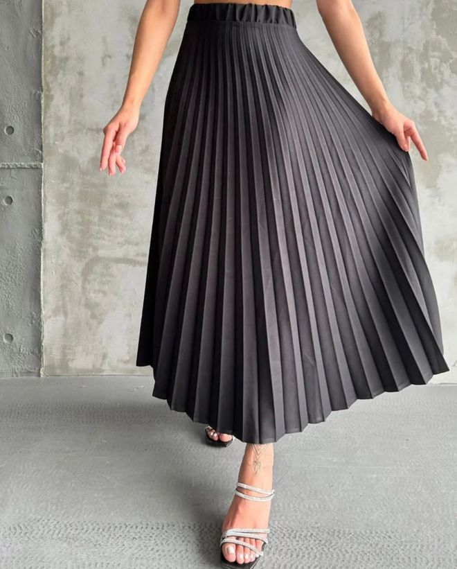 Ezgi Nisantasi Pleated Skirt Wholesale Clothing Birthday