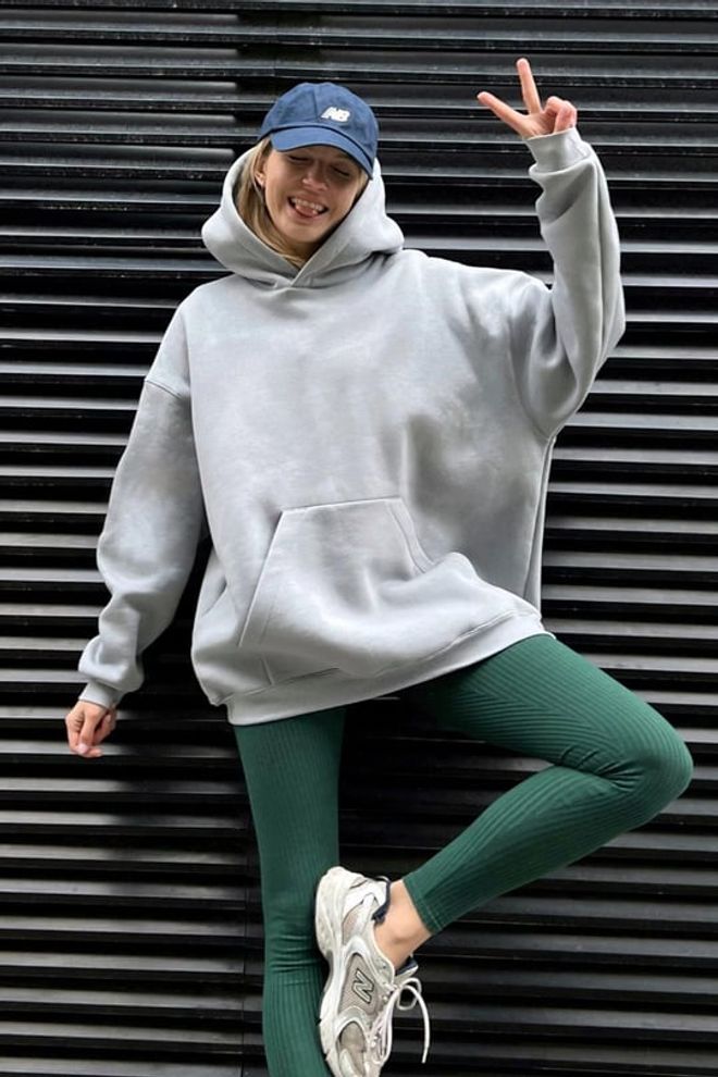 Ezgi Nisantasi Sudaderas De Gran Tamaño Ropa al por mayor Casual