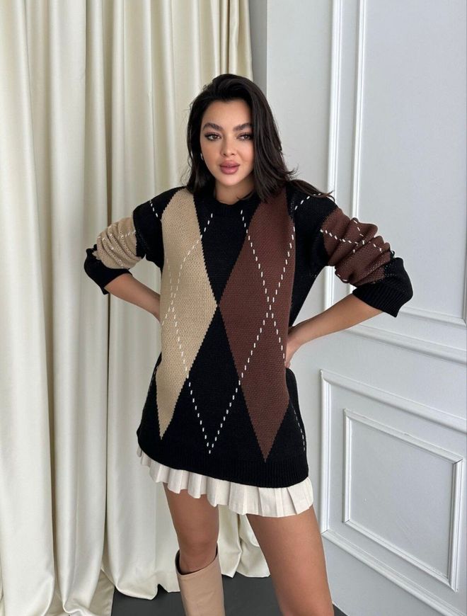 Ezgi Nisantasi Baklava Knitwear Sweater Wholesale Clothing Casual
