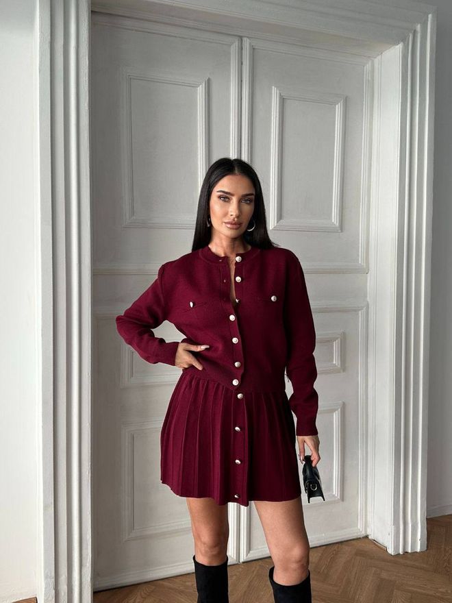 Ezgi Nisantasi Трикотаж Костюм Дрехи на едро Елегантен