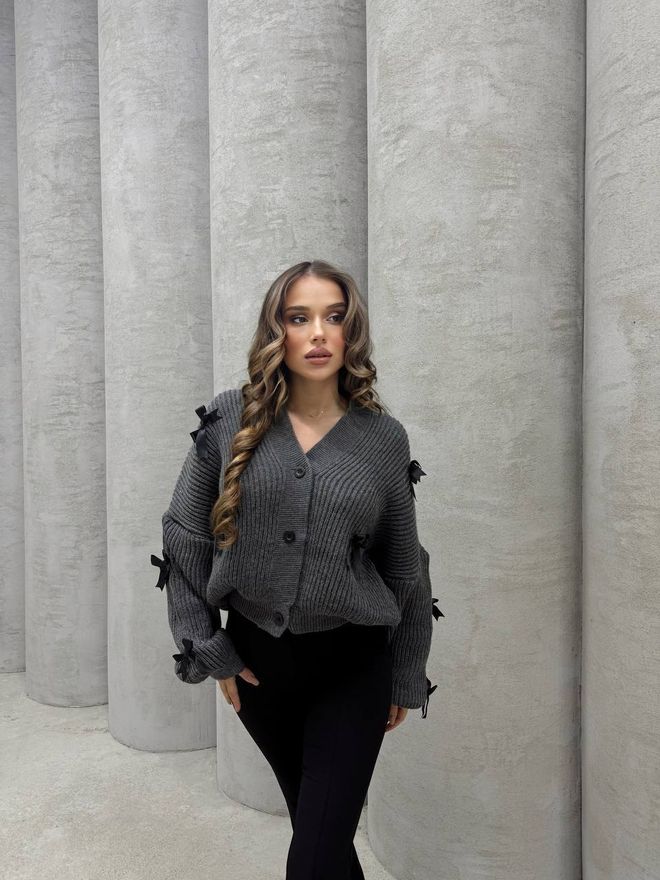 Ezgi Nisantasi Lint Gebreide Vest Groothandel Kleding Casual