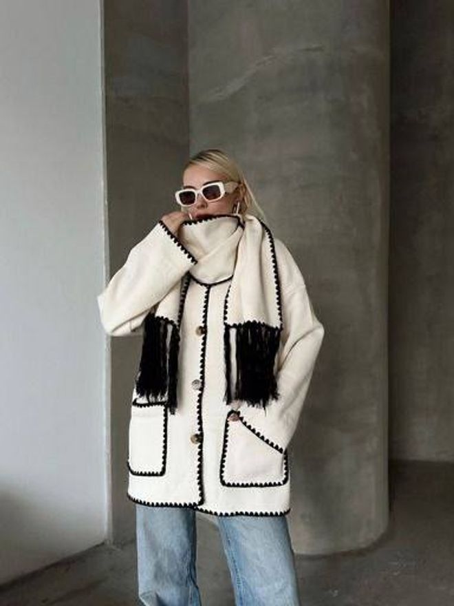 Ezgi Nisantasi Chaqueta De Sello Ropa al por mayor Casual