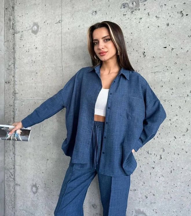 Ezgi Nisantasi Комплект Спално Бельо Дрехи на едро Небрежен