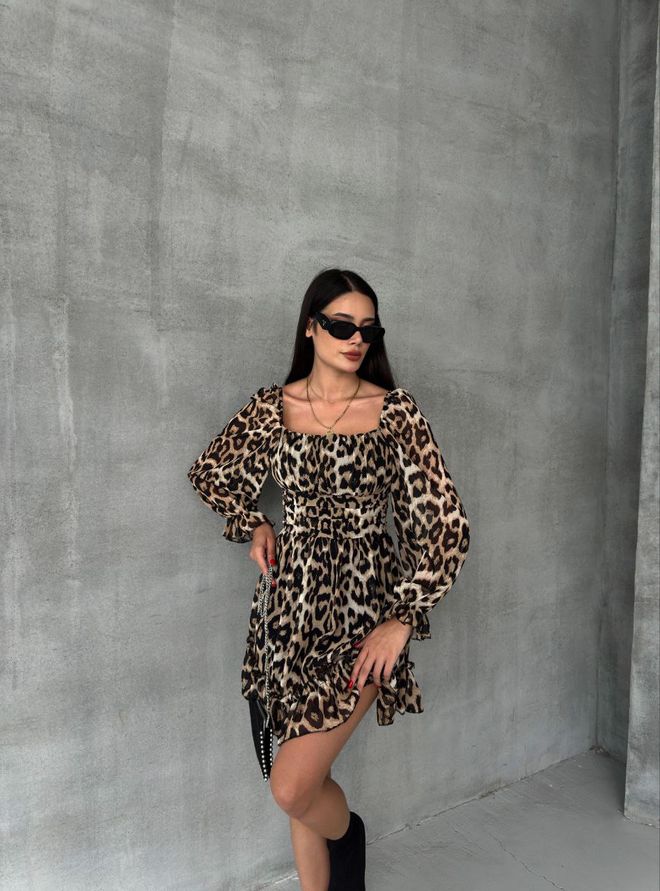 Ezgi Nisantasi Рокля От Шифон Дрехи на едро Небрежен