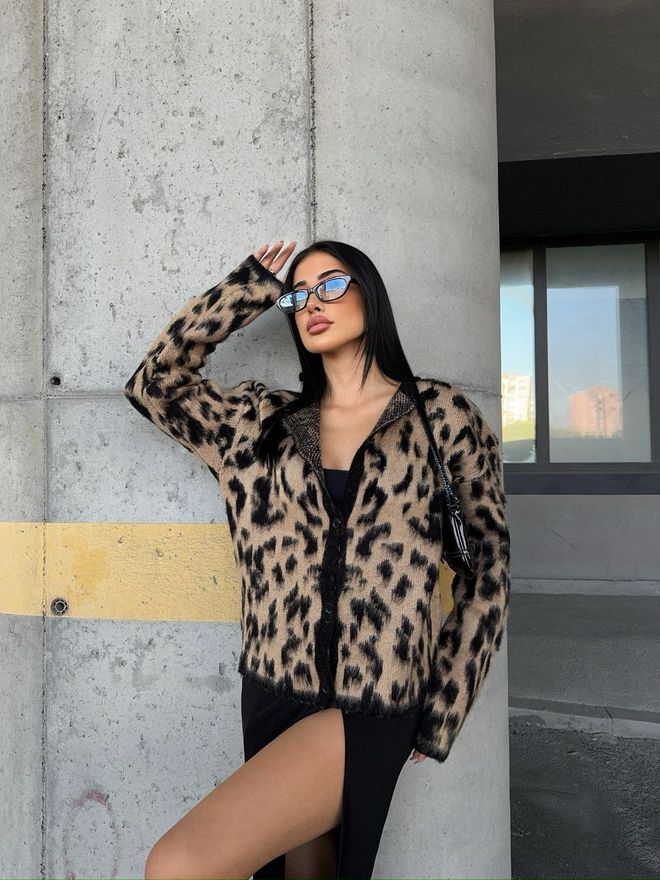 Ezgi Nisantasi Knitwear Cardigan Wholesale Clothing Casual