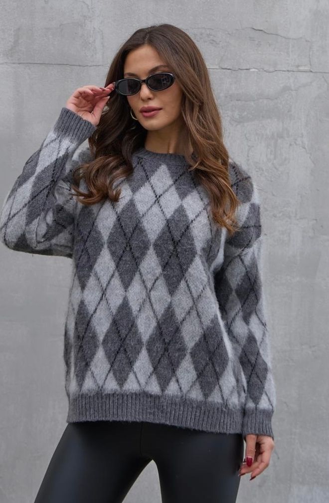 Ezgi Nisantasi Pull En Tricot Baklava Vêtements en gros Décontracté