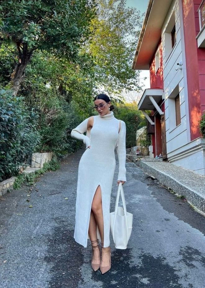 Ezgi Nisantasi Trikotažo Dvigubas Kostiumas Didmeninė prekyba drabužiais Kokteilinė