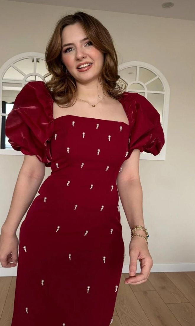 Ezgi Nisantasi Платье Из Крепа Оптовая продажа одежды Сексуальный