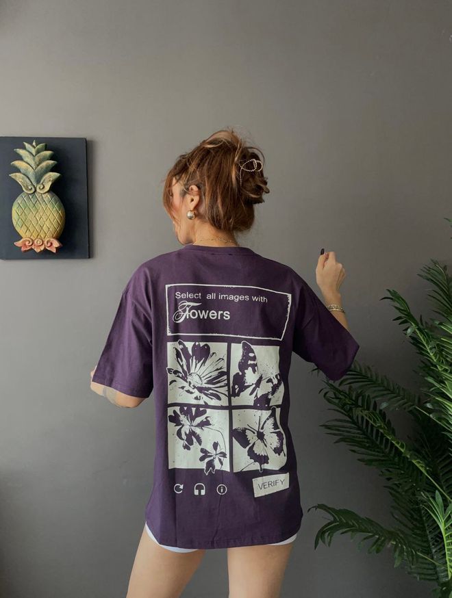 Ezgi Nisantasi Printed T Shirt Wholesale Clothing Polyester