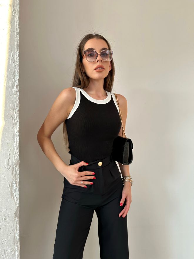 Ezgi Nisantasi Cultivo Negro Ropa al por mayor 0