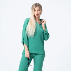 Veleprodajni model oblačil nosi EZG10037 - Cress Set, turška veleprodaja Obleka od Ezgi Nisantasi