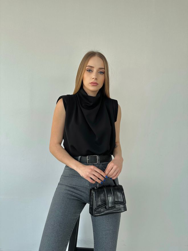 Ezgi Nisantasi Blusa con cintura Ropa al por mayor 0
