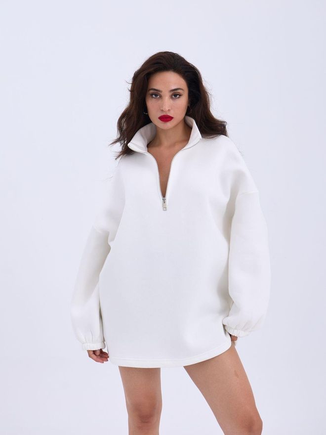Fame Sweat Экрю Оптовая продажа одежды Повседневный