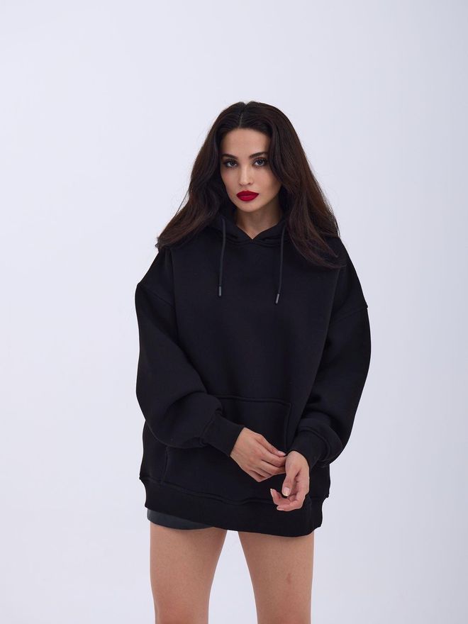 Fame Znoj Črna Oblačila na debelo Bombaž