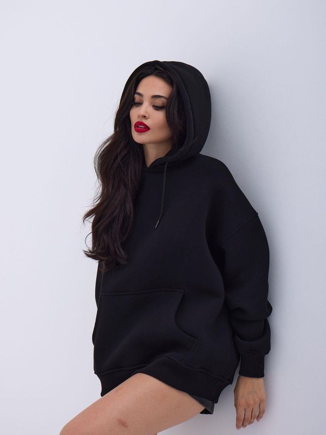 Fame Znoj Črna Oblačila na debelo Zima