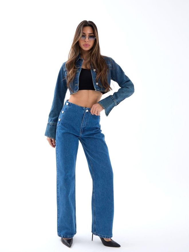 Fame Jeans Blue Wholesale Clothing Casual