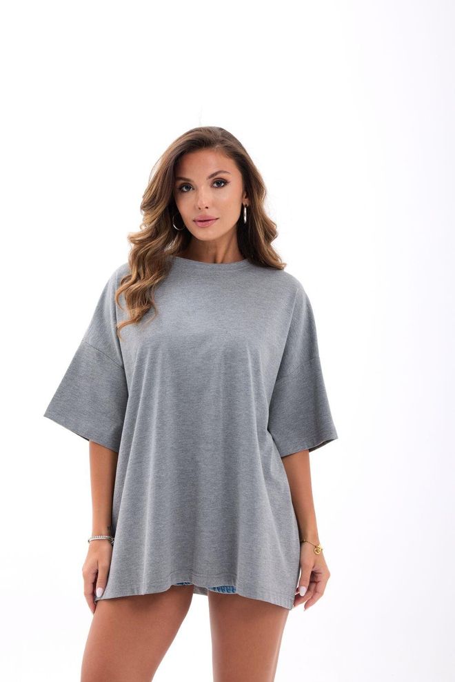 Fame T Shirt Gray Wholesale Clothing Casual