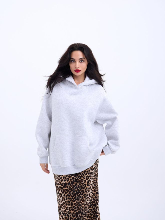 Fame Casual Sweat Snow Melange Wholesale Clothing Casual
