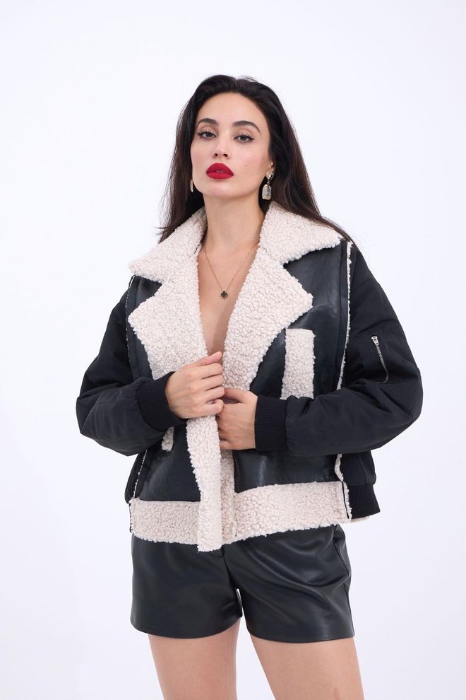 Fame Coat Black Wholesale Clothing Casual