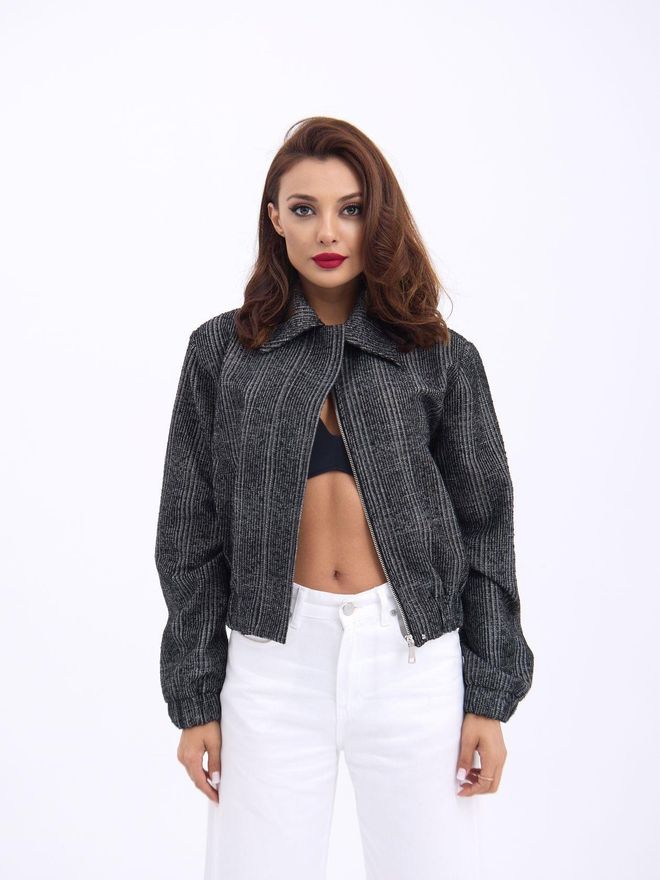 Fame Jacket Black Wholesale Clothing Casual