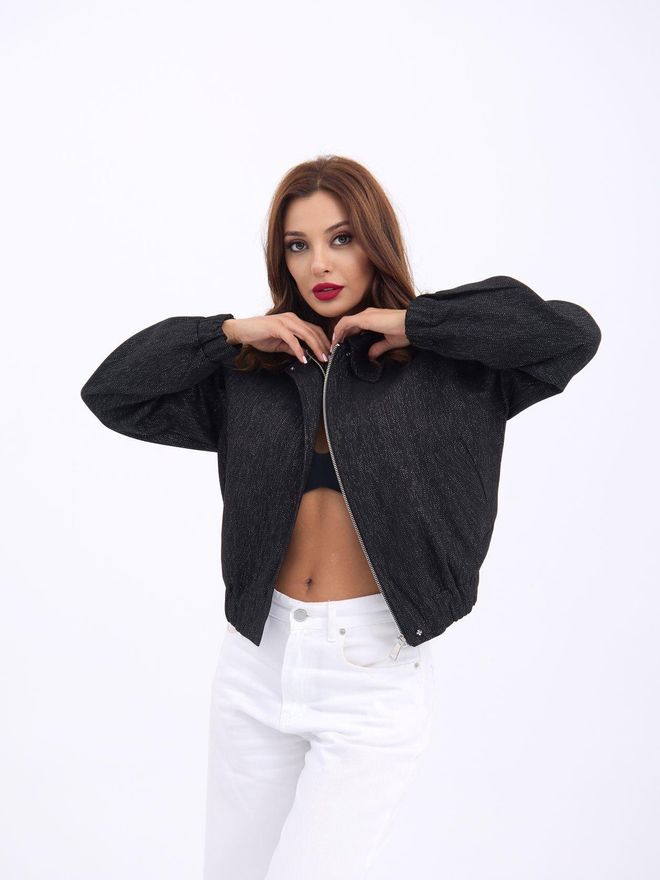 Fame Jacket Black Wholesale Clothing Casual