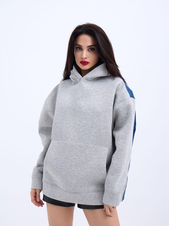 Fame Sweat Gray Wholesale Clothing Casual
