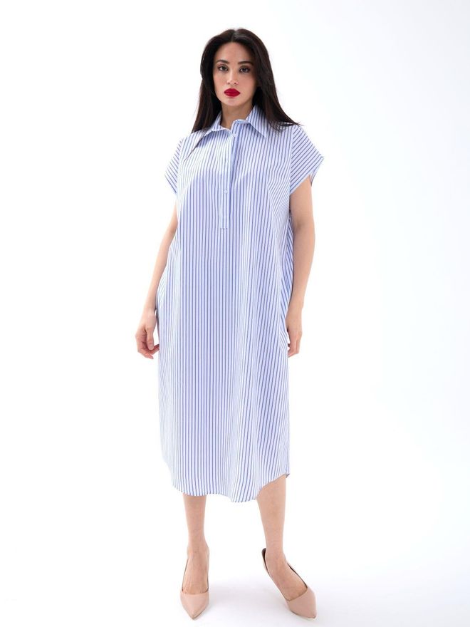 Fame Dress WashingtonStriped Wholesale Clothing Casual