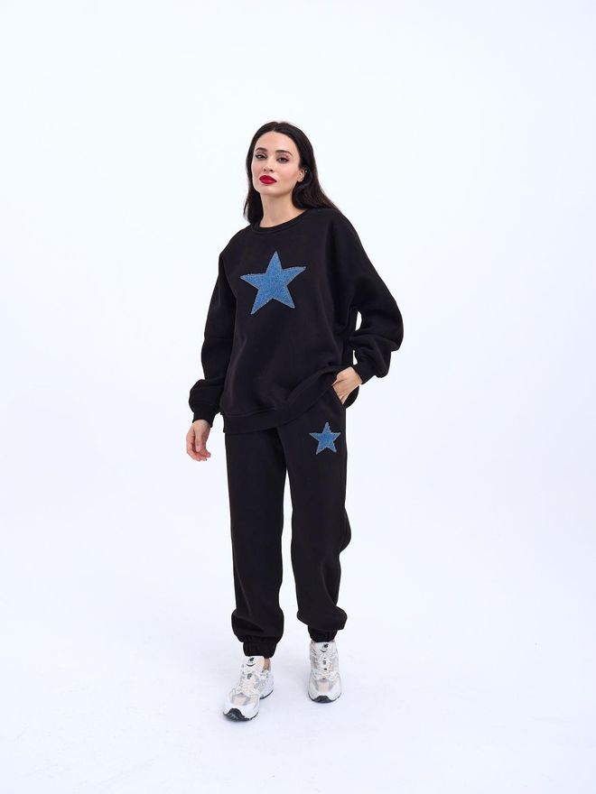 Fame Tracksuit Black Wholesale Clothing Casual