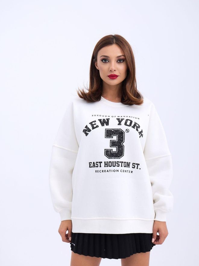 Fame Sweat Ecru Wholesale Clothing Casual