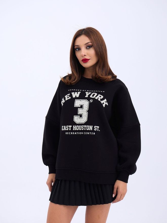 Fame Sweat Black Wholesale Clothing Casual