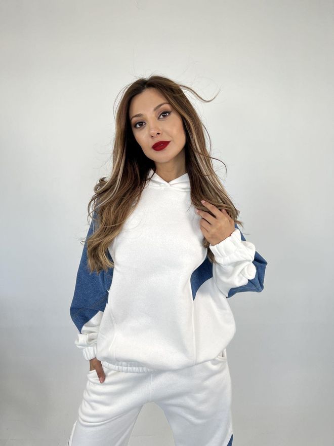 Fame Tracksuit Ecru Wholesale Clothing Casual