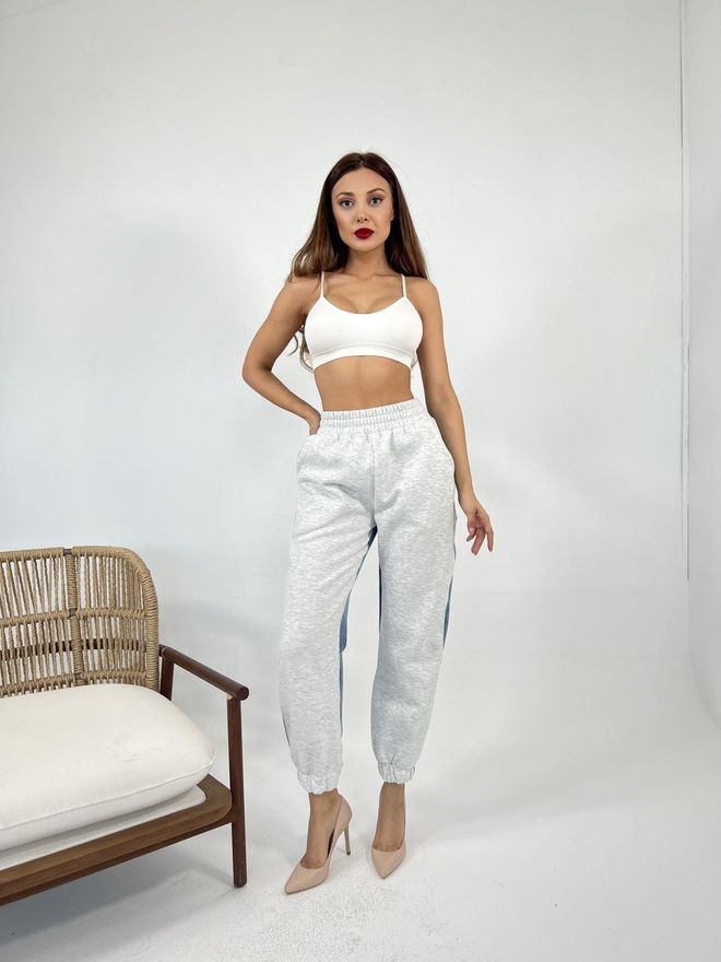 Fame Pantaloni De Trening Snow Melange Îmbrăcăminte cu ridicata Casual