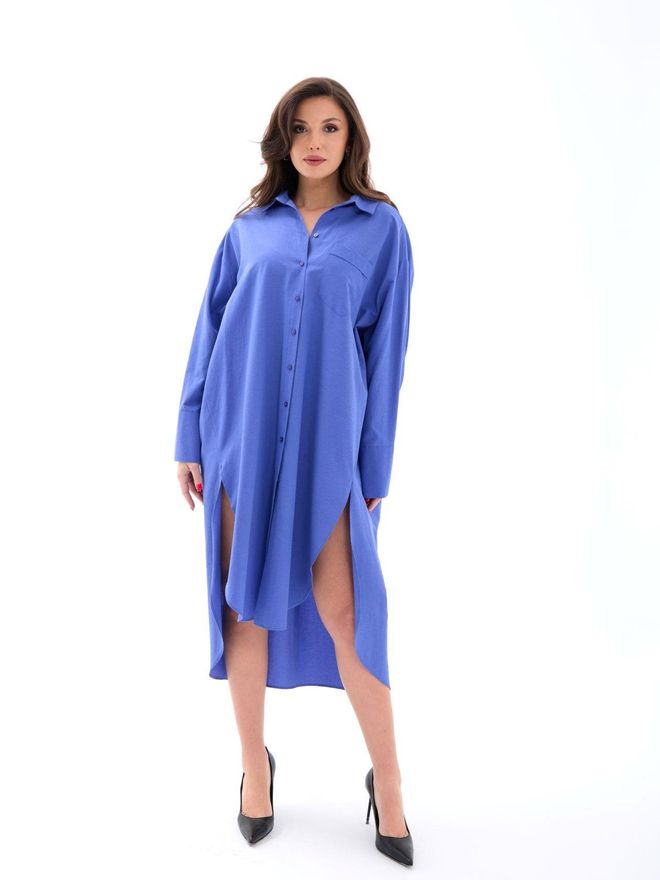 Fame Vestido Camisero Púrpura Ropa al por mayor Casual