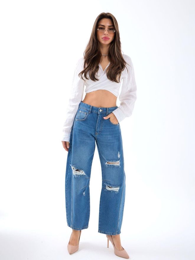Fame Jeans Blue Wholesale Clothing Casual