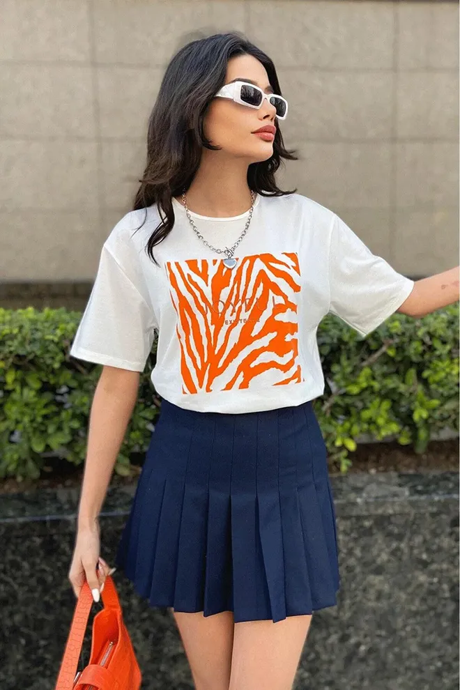 Fiori T shirt Basique Imprimé Vêtements en gros Décontracté