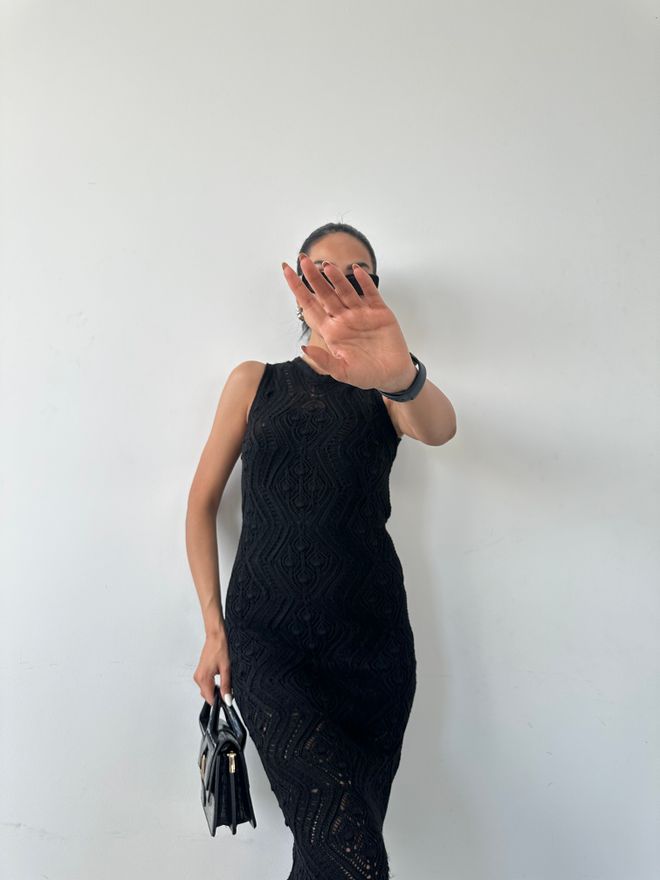 Fiori Halter Neckline Gathered Sandy Dress With Lace Detail On The Back Wholesale Clothing Summer