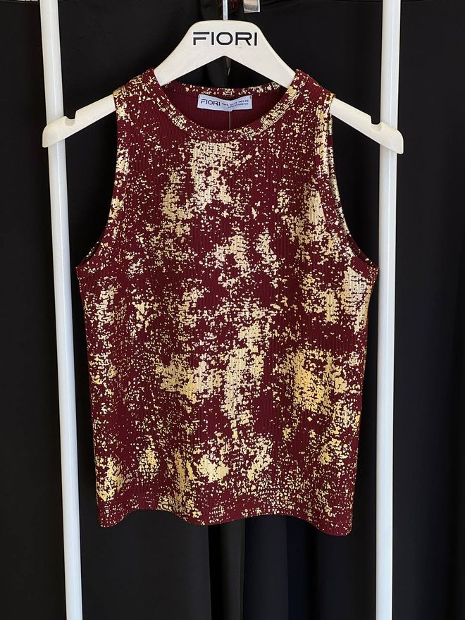 Fiori Camiseta Sin Mangas Para Mujer Ropa al por mayor Casual