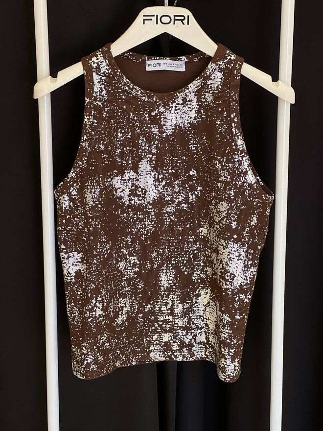 Fiori Canotta Da Donna Abbigliamento all'ingrosso Casuale