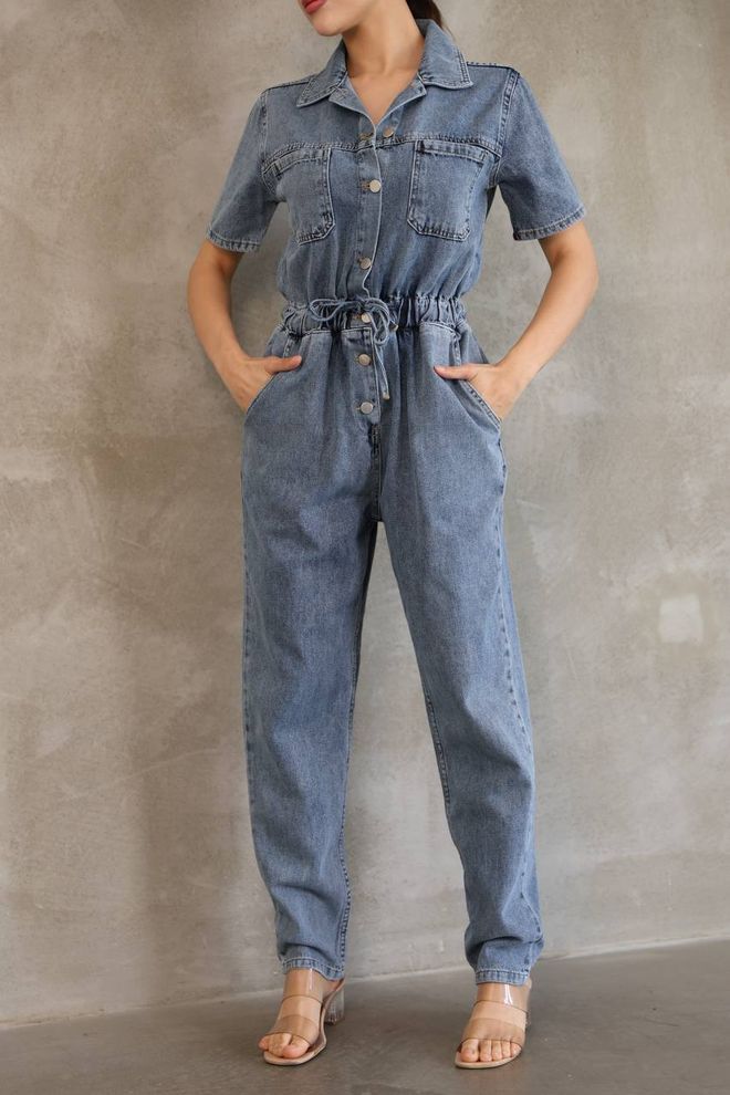 Fiori Jean Tulum Beli Lastikli Toptan Giyim Kumaş yok