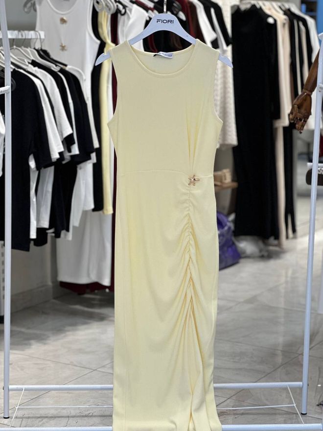 Fiori Beige Elegantes Sexy Formales Bodycon Kleid Großhandelskleidung Elegant