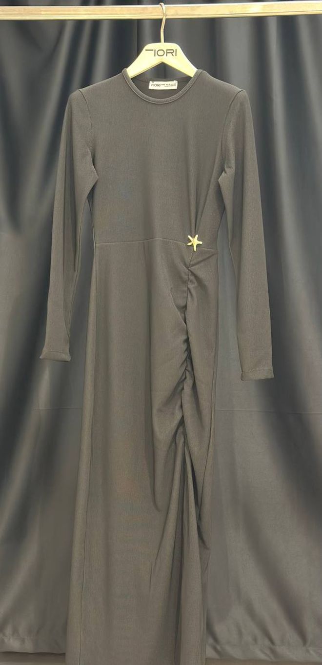 Fiori Caqui Modesto Elegante Formal Vestido Ropa al por mayor Casual