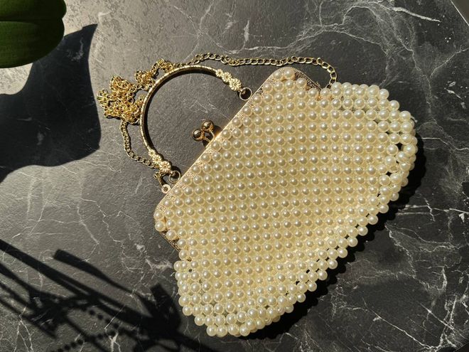 Fiori Pearl And Chain Women's Waist Shoulder Bag Wholesale Clothing 5