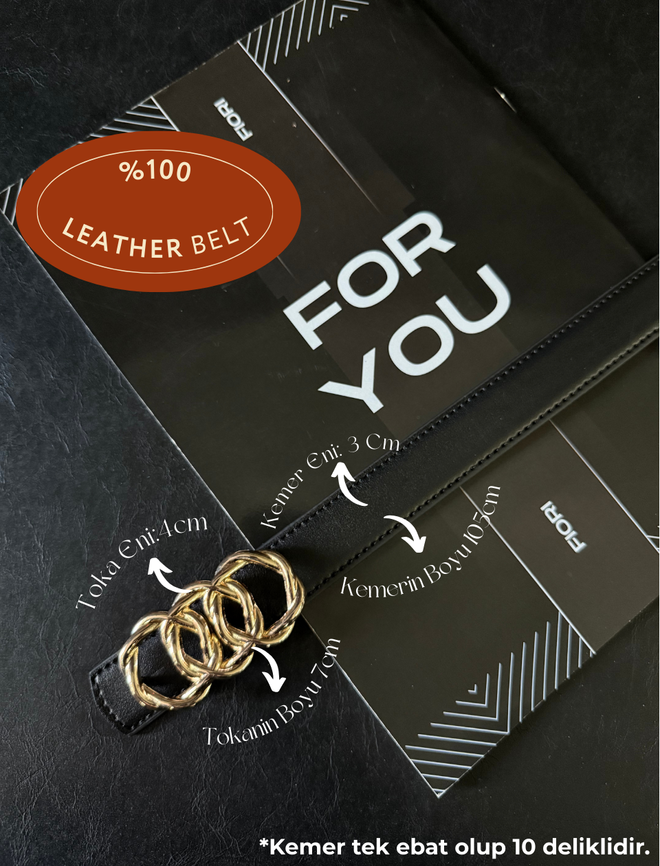 Fiori Oryginalna Wyściełana Skórzana Klamra United Ring Damskie Spodnie Na Pasek Hurtowa sprzedaż odzieży Casual