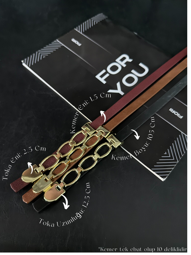 Fiori Pantalones Básicos Para Mujer Cinturón Chaqueta Cinturón De Vestir Con Hebilla De Cadena Fina Ropa al por mayor Casual