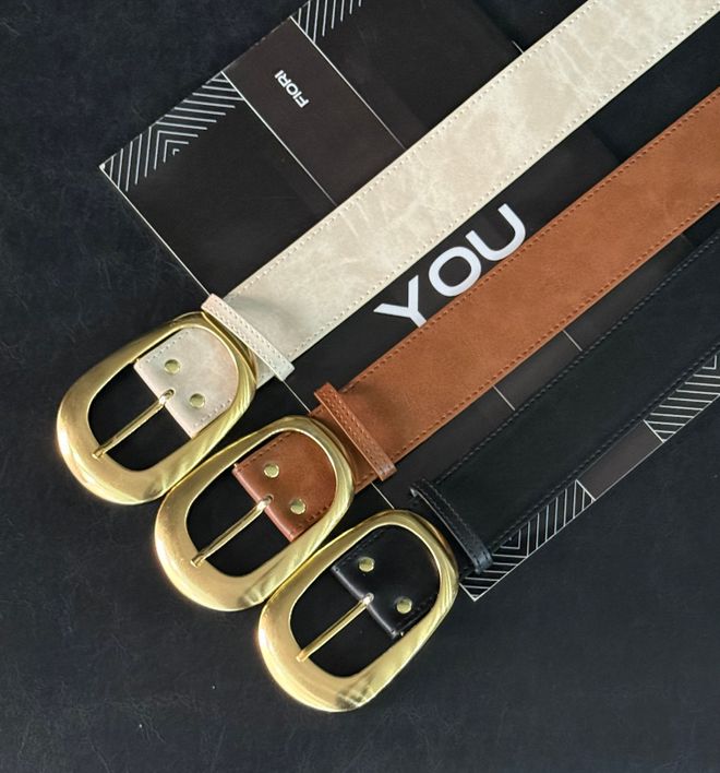 Fiori Cinturón Con Hebilla Dorada Para Pantalones Cinturón Camisa Chaqueta Cinturón De Vestir Ropa al por mayor Casual