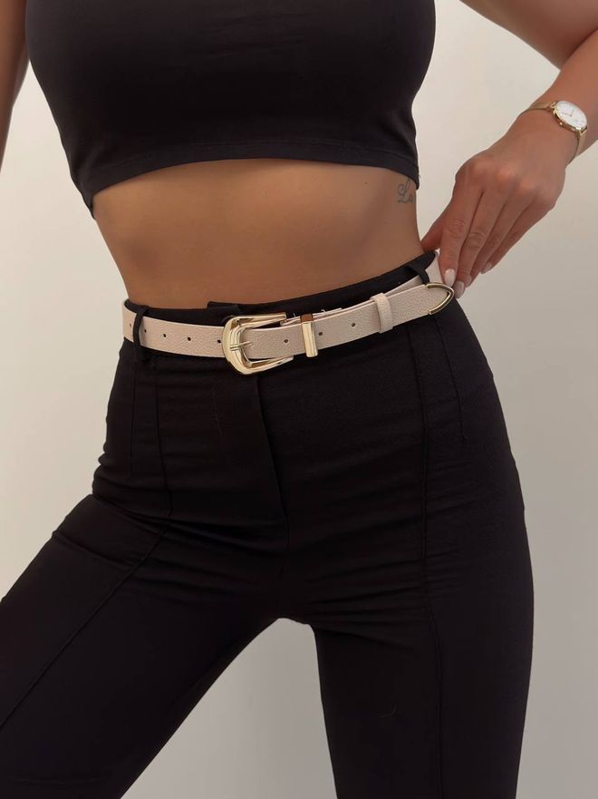 Fiori Cinturón Bridge Buckle End Suit Para Mujer Ropa al por mayor Casual