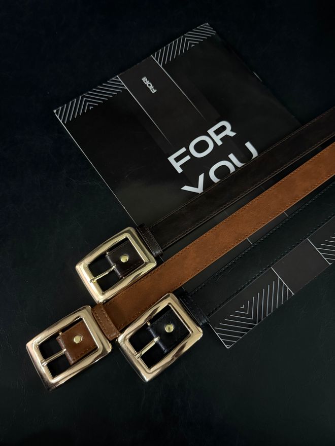 Fiori Dámsky Opasok So Štvorcovou Prackou Veľkoobchod s oblečením Neformálny