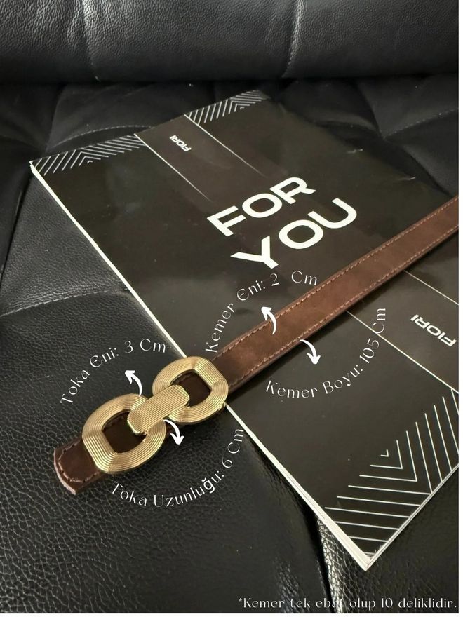 Fiori Dámsky Opasok S Dvojitou Prackou Veľkoobchod s oblečením Neformálny