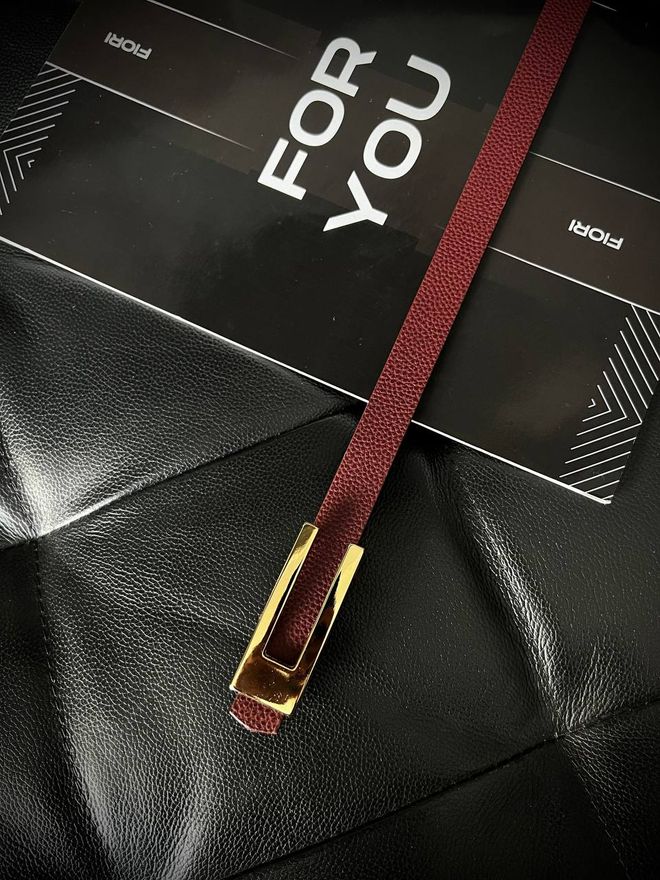 Fiori Plonas Moteriškas Diržas Su Dizaino Sagtimi Didmeninė prekyba drabužiais 0