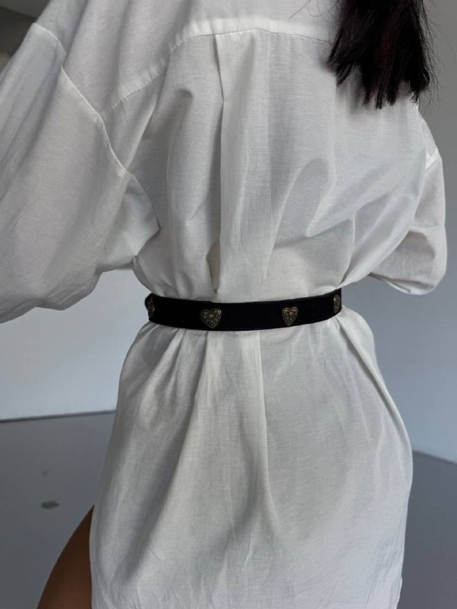 Fiori Hartaccessoire Met Vierkante Gesp Damesbroek Riem Jas Riem Overhemdriem Jurkriem Groothandel Kleding Casual